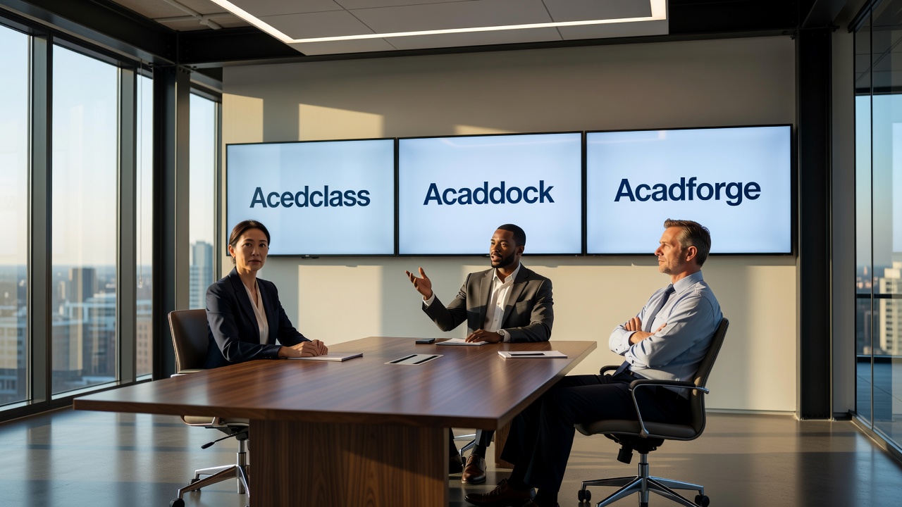Acedclass, alongside Acaddock and Acadforge